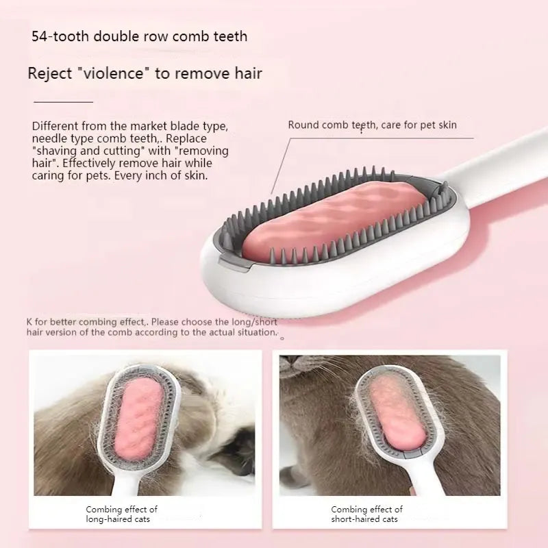 KittyKaves Combing And Cleaning Brush